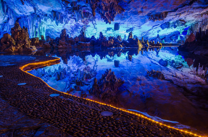 Reed Flute Cave / Ludi Yan Höhle, China