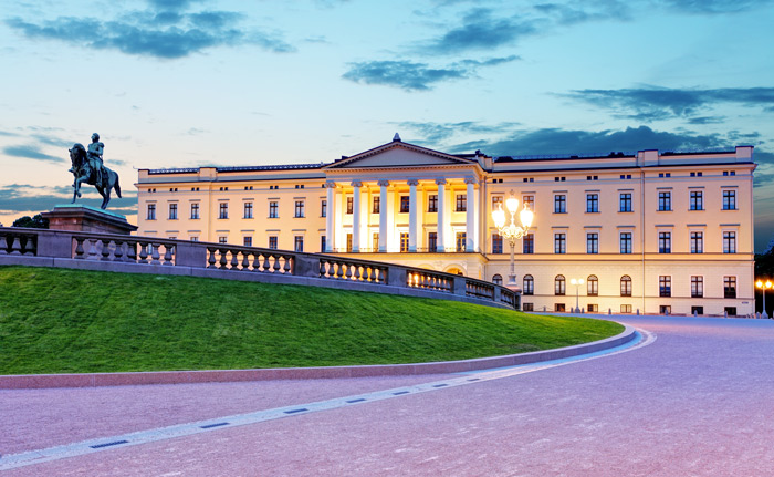 Das königliche Schloss Oslo