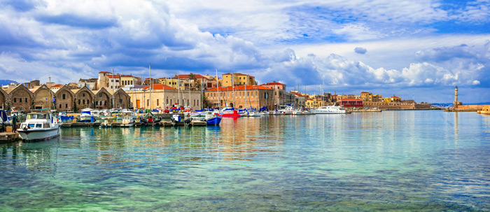 Chania mit dem venezianischen Hafen