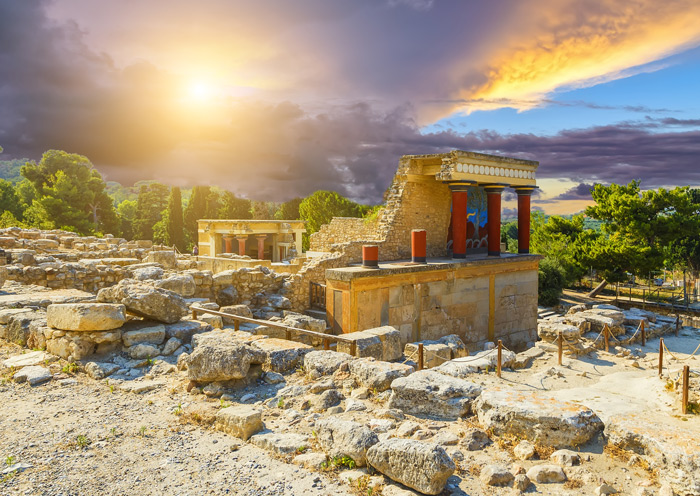 Der minoische Palast von Knossos