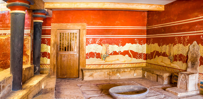 Thronzimmer Knossos