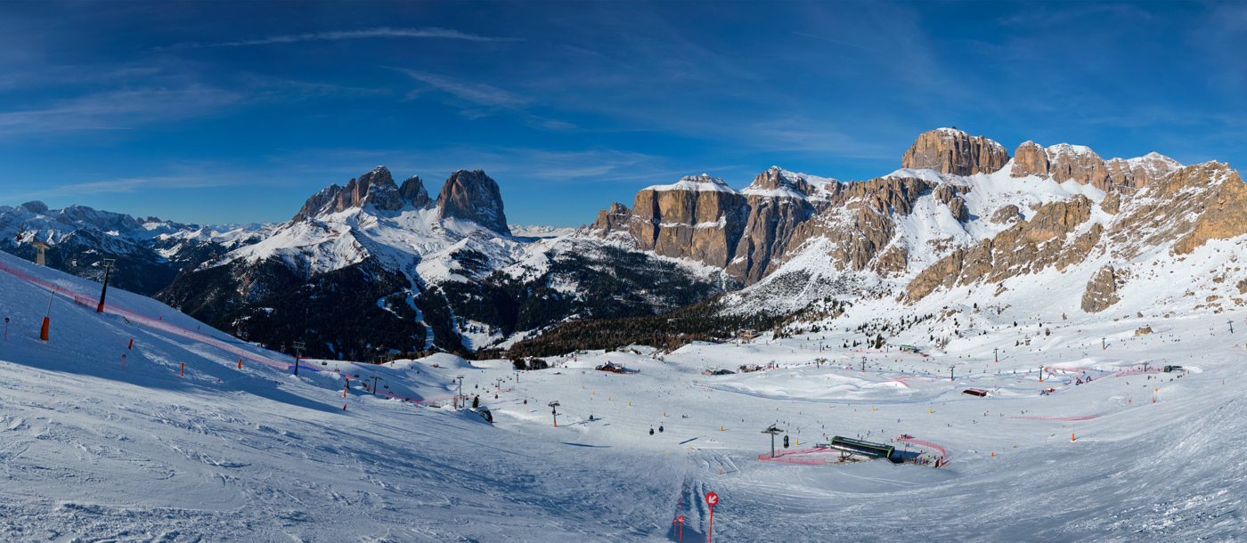 Skiurlaub in den Dolomiten