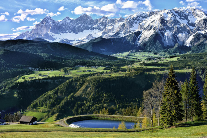Die Alpen in Österreich