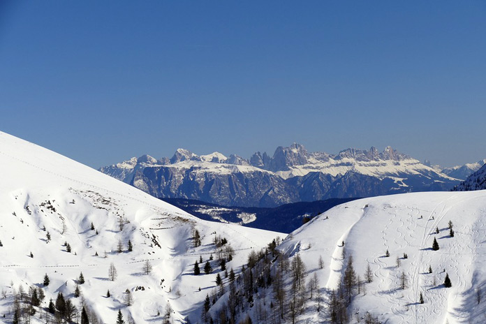 Dolomiten Meran Winter