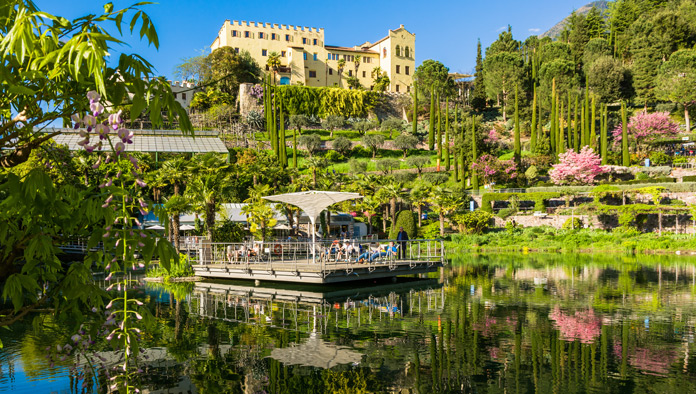 botanischer Garten Schloss Trauttmansdorff