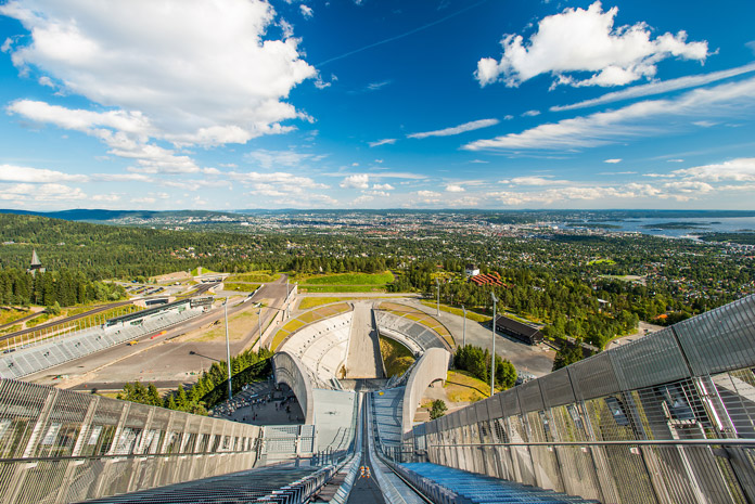 Holmenkollen Skisprungschanze und Skimuseum