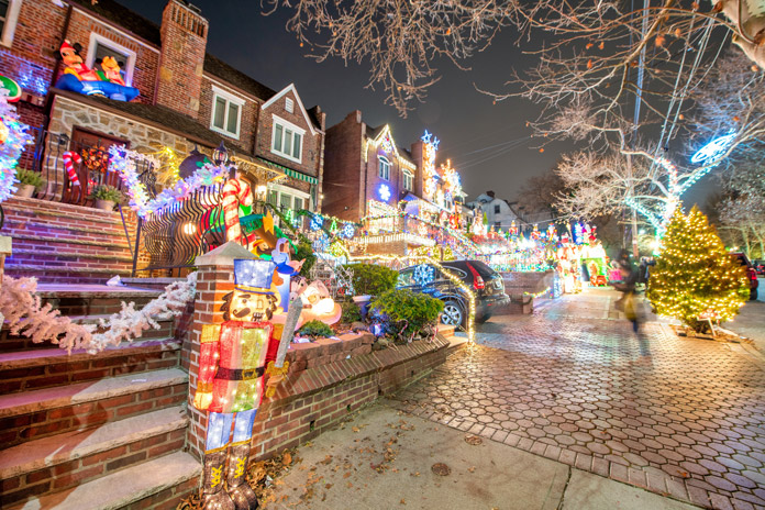 Dyker Heights in Brooklyn