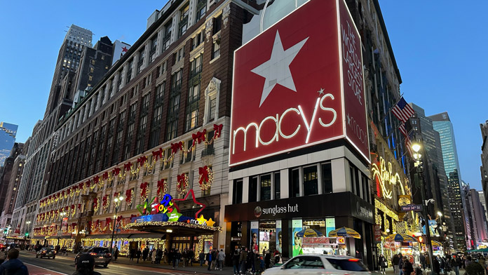 Macy's zu Weihnachten