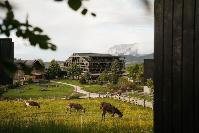 Außenansicht des Green Luxury Hotel Pfösl