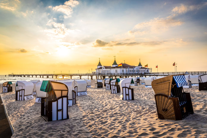 Seebrücke Ahlbeck auf Usedom