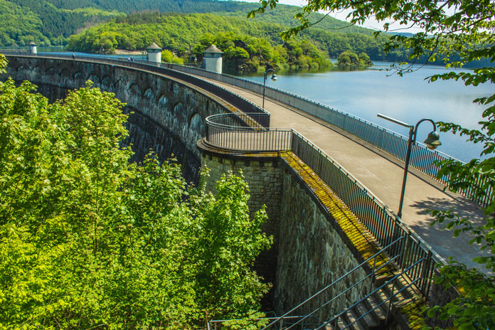 Urfttalsperre im Nationalpark Eifel